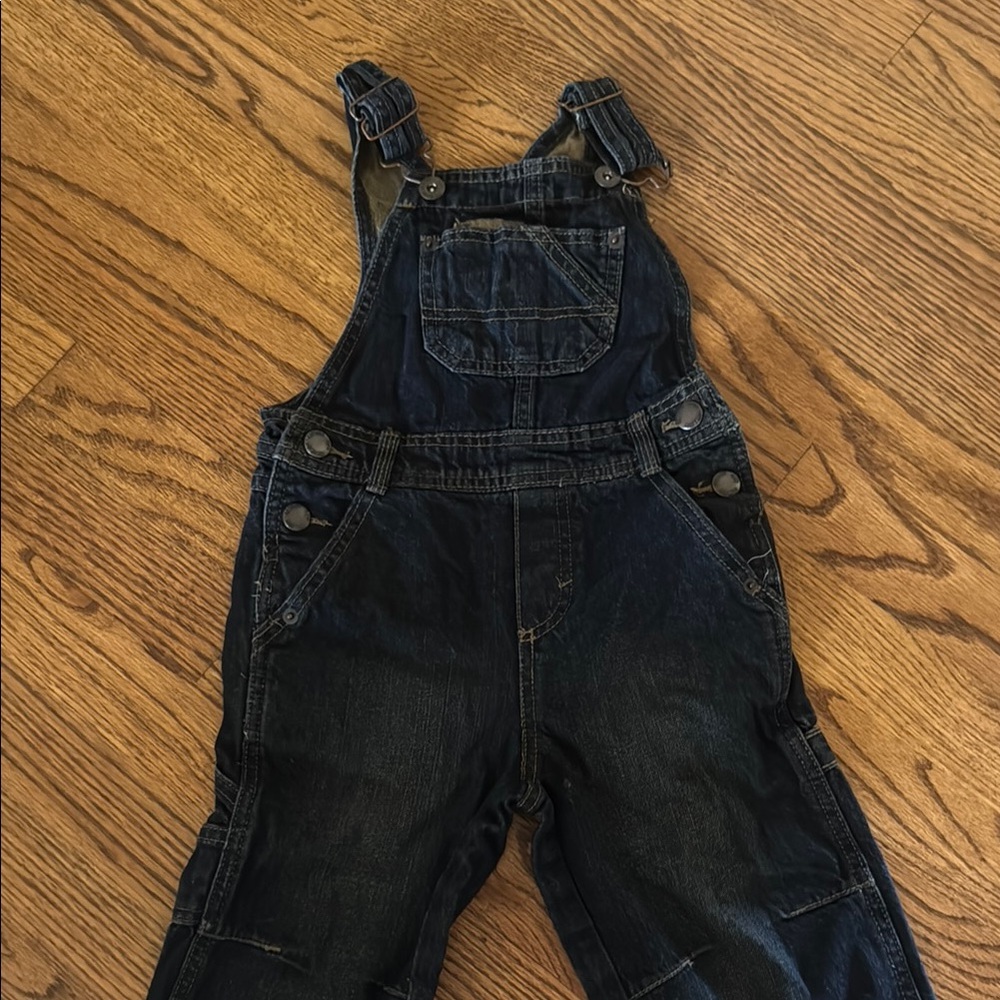 OshKosh B'gosh Blue Denim Overalls Classic Adjustable Design